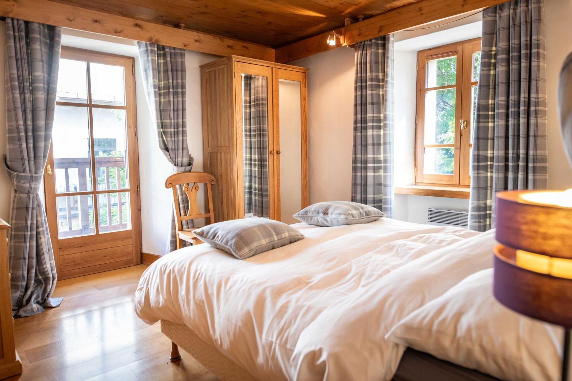 Warm 2-Bedroom Apartment Near The Tourist Office Megève Dış mekan fotoğraf