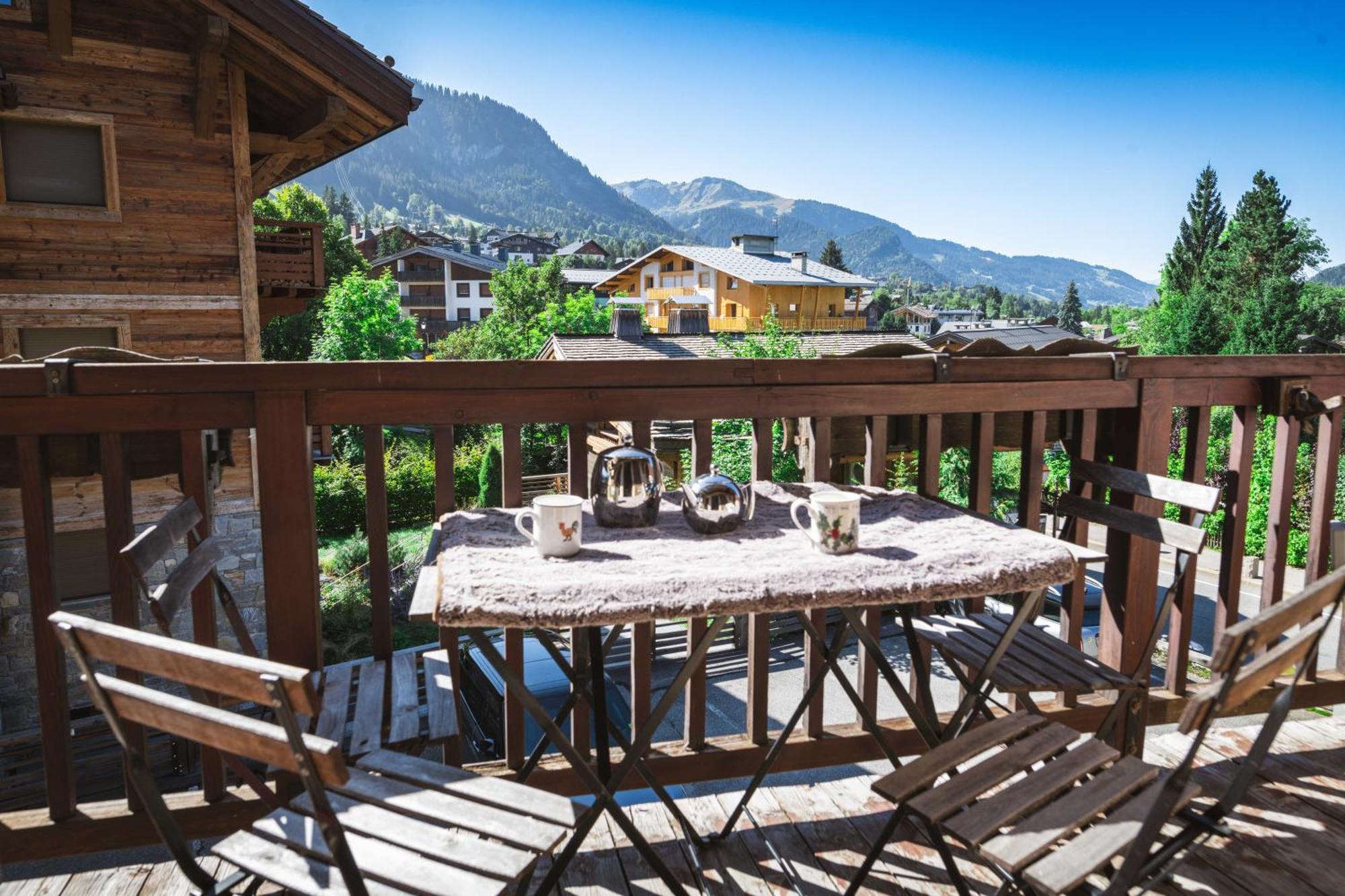 Warm 2-Bedroom Apartment Near The Tourist Office Megève Dış mekan fotoğraf